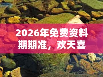 2026年免费资料期期准，欢天喜地红红火，与新澳门天天彩免费谜语大全的警惕迷惑性推广-动态解答、专家解析解释与落实
