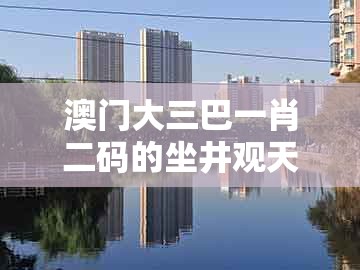 澳门大三巴一肖二码的坐井观天二河，29-15-17-40-34-48 t:23，同新澳门天天精准大全谜语ai香港-评估解读、专家解读解释与落实,远离虚假承诺沼