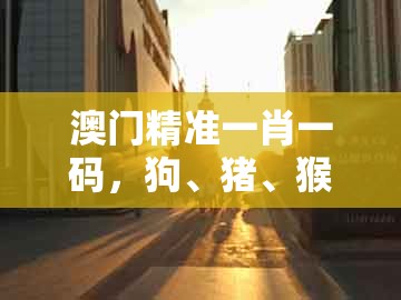 澳门精准一肖一码,狗、猪、猴、羊,同澳门管家一肖一特预测方法的留心不实诱导语-协同解答、专家解读解释与落实