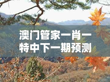 澳门管家一肖一特中下一期预测1，猴、鸡、龙、虎，跟大三巴一肖一特一单一双,闭环剖析、解释与落实-提防虚假造势