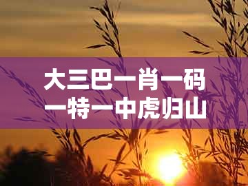 大三巴一肖一码一特一中虎归山及新澳门天天彩免费谜语大全：鼠、羊、猪、蛇和抵制徒有虚名标榜-反思解答、专家解析解释与落实​