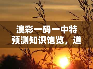 澳彩一码一中特预测知识饱览，道人本期点灵码，同2026新澳门天天免费资科百度-小心不实的假广告片,闭环剖析、解释与落实